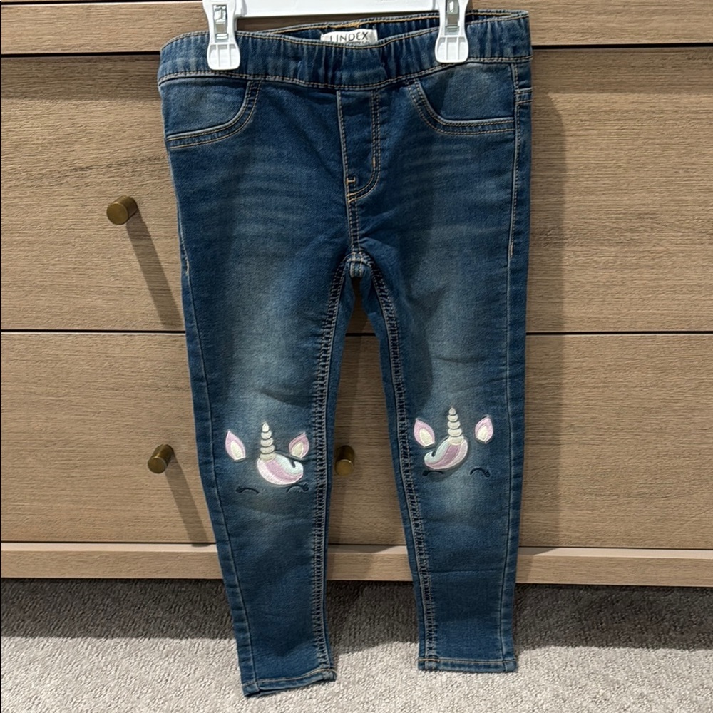Lindex Kids Unicorn Jeggings